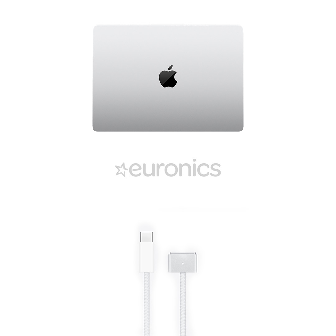 Apple MacBook Pro 14 (2025) M5, 10C/10C, 16 GB, 1 TB, SWE, sudraba - Portatīvais dators