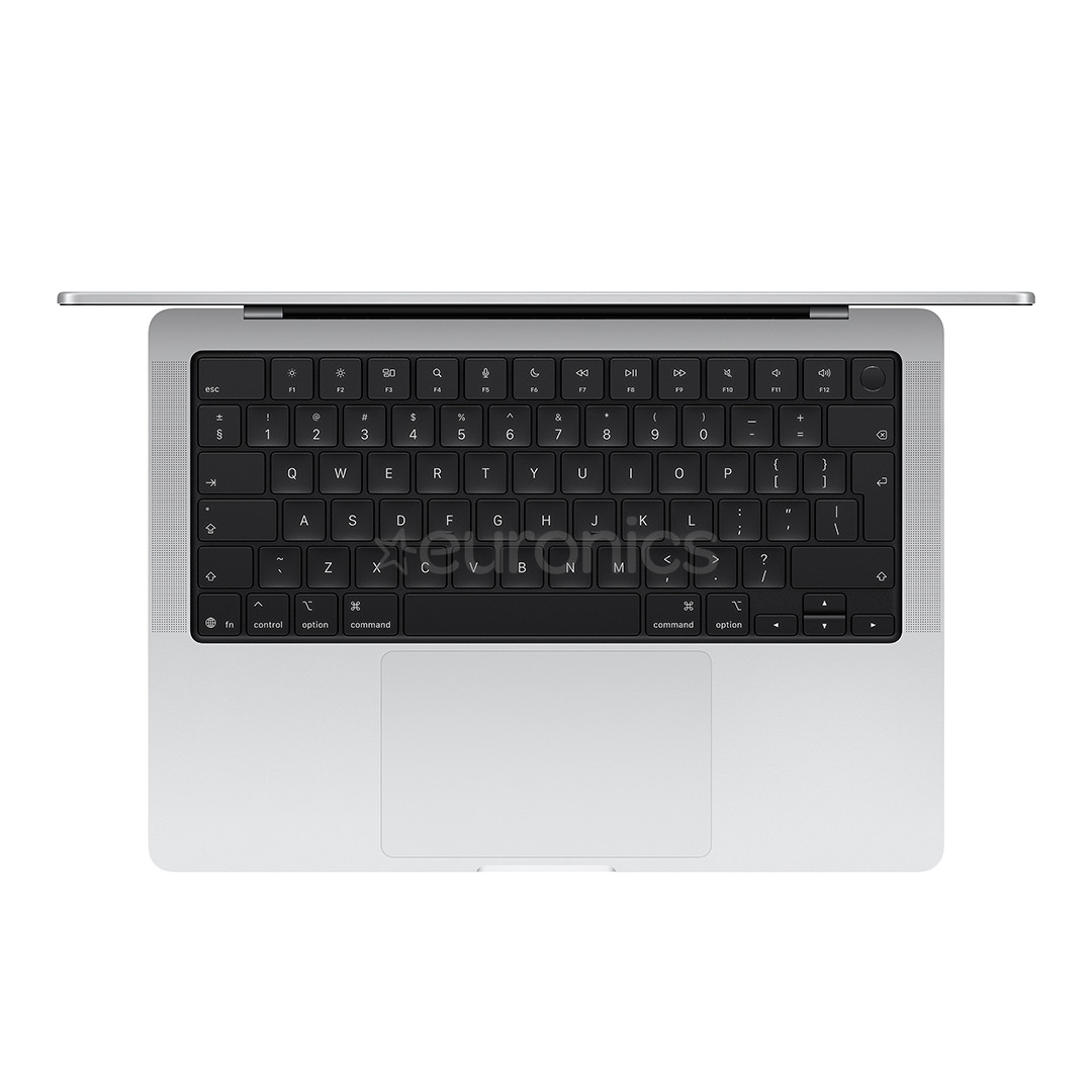 Apple MacBook Pro 14 (2025) M5, 10C/10C, 16 GB, 1 TB, ENG, sudraba - Portatīvais dators