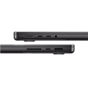 Apple MacBook Pro 14 (2025) M5, 10C/10C, 24 GB, 1 TB, SWE, melna - Portatīvais dators