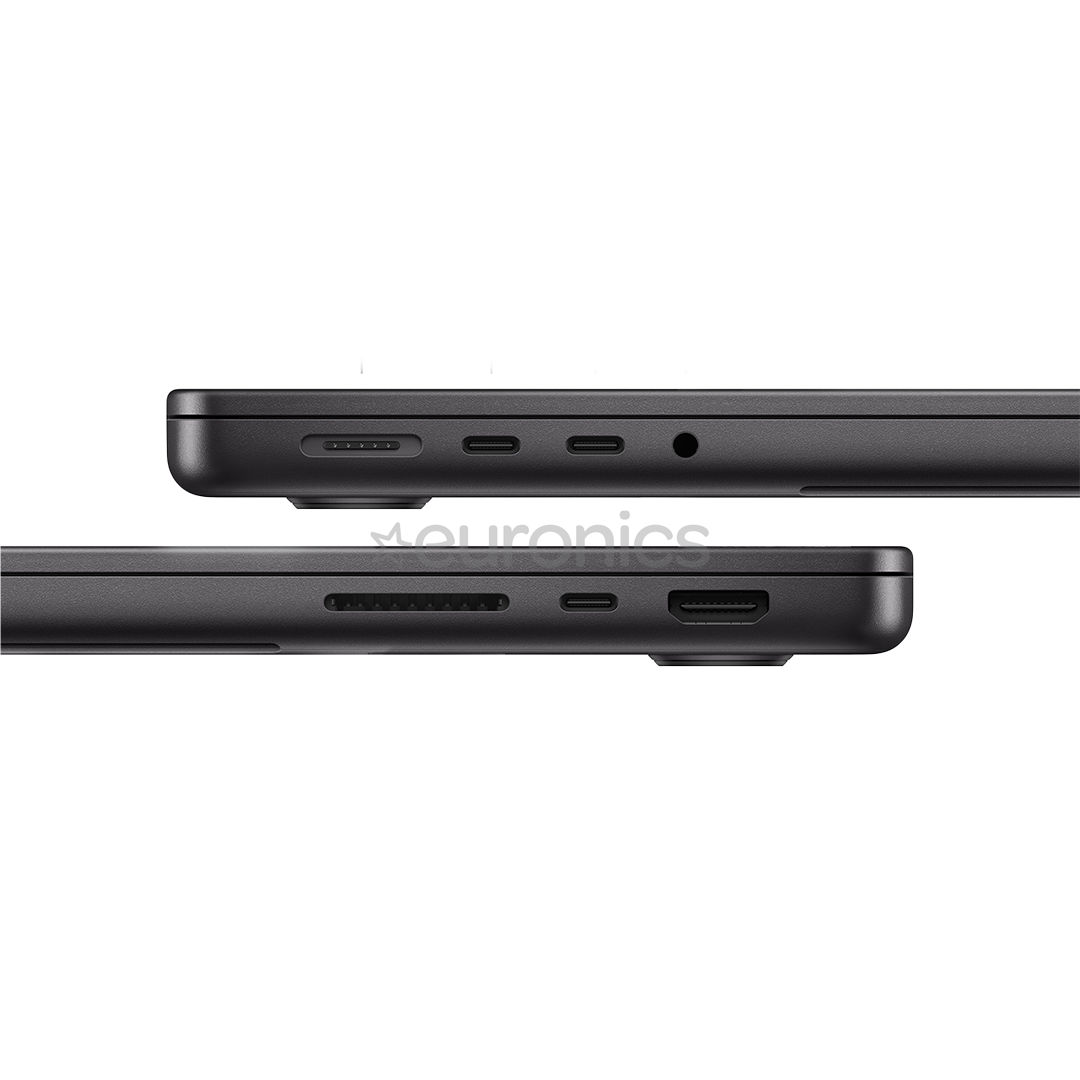 Apple MacBook Pro 14 (2025) M5, 10C/10C, 24 GB, 1 TB, SWE, melna - Portatīvais dators