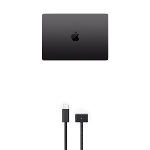Apple MacBook Pro 14 (2025) M5, 10C/10C, 24 GB, 1 TB, SWE, melna - Portatīvais dators