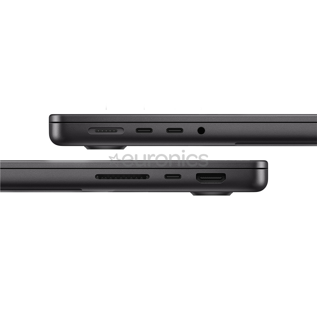 Apple MacBook Pro 14 (2025) M5, 10C/10C, 24 GB, 1 TB, ENG, melna - Portatīvais dators