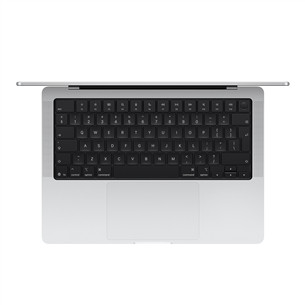 Apple MacBook Pro 14 (2025) M5, 10C/10C, 24 GB, 1 TB, ENG, sudraba - Portatīvais dators