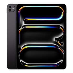 Apple iPad Pro 13”, M5 (2025), 1 TB, WiFi + Cellular, matēts, melna - Planšetdators