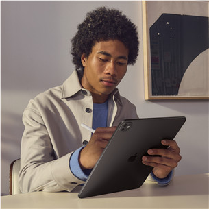 Apple iPad Pro 13”, M5 (2025), 1 TB, WiFi + Cellular, matēts, melna - Planšetdators