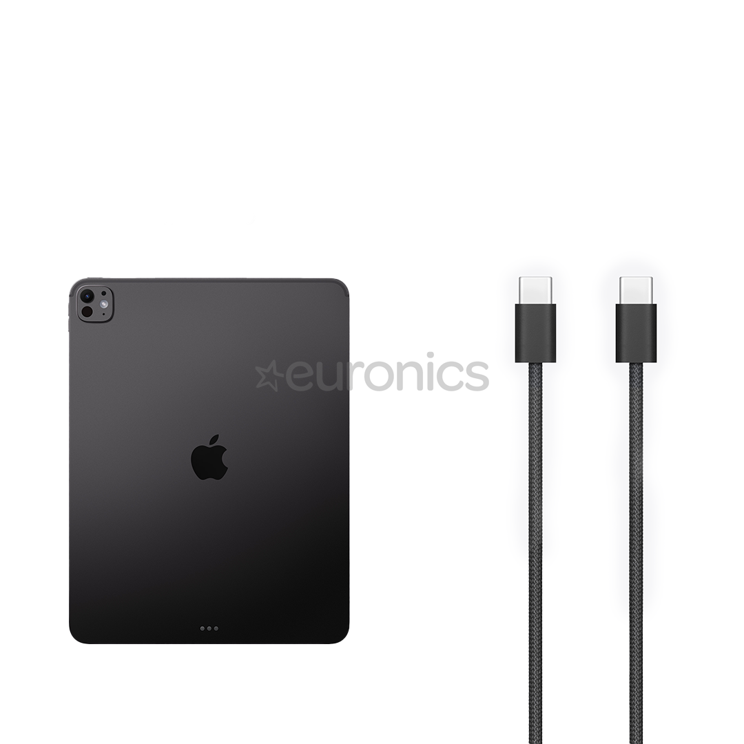 Apple iPad Pro 13”, M5 (2025), 1 TB, WiFi + Cellular, matēts, melna - Planšetdators
