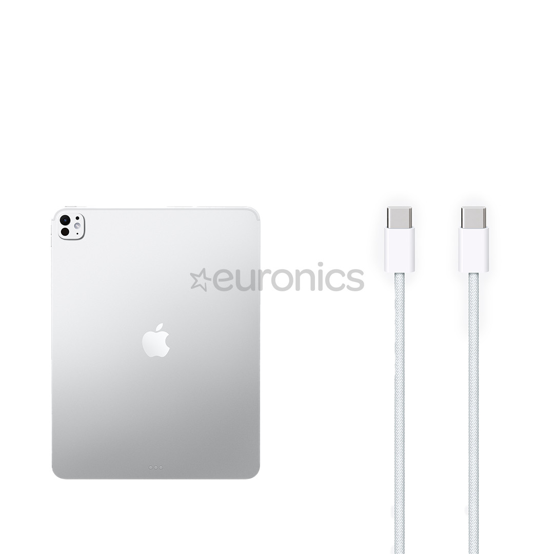 Apple iPad Pro 13”, M5 (2025), 1 TБ, WiFi, глянцевый, серебристый - Планшет