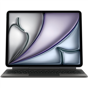 Apple Magic Keyboard, iPad Air 13'' (M3), SWE, melna - Klaviatūra MGYY4S/A