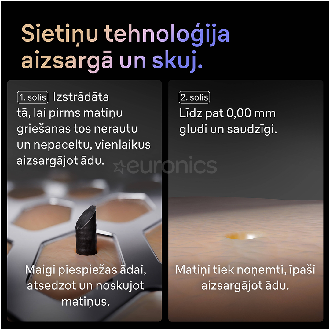 Braun Series 9 Pro+, Wet & Dry, 6-in-1, SmartCare centrs & PowerCase futrālis, tumši pelēka - Skuveklis