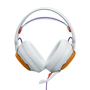 JBL Quantum 250, gaiši zaļa/oranža - Austiņas ar mikrofonu