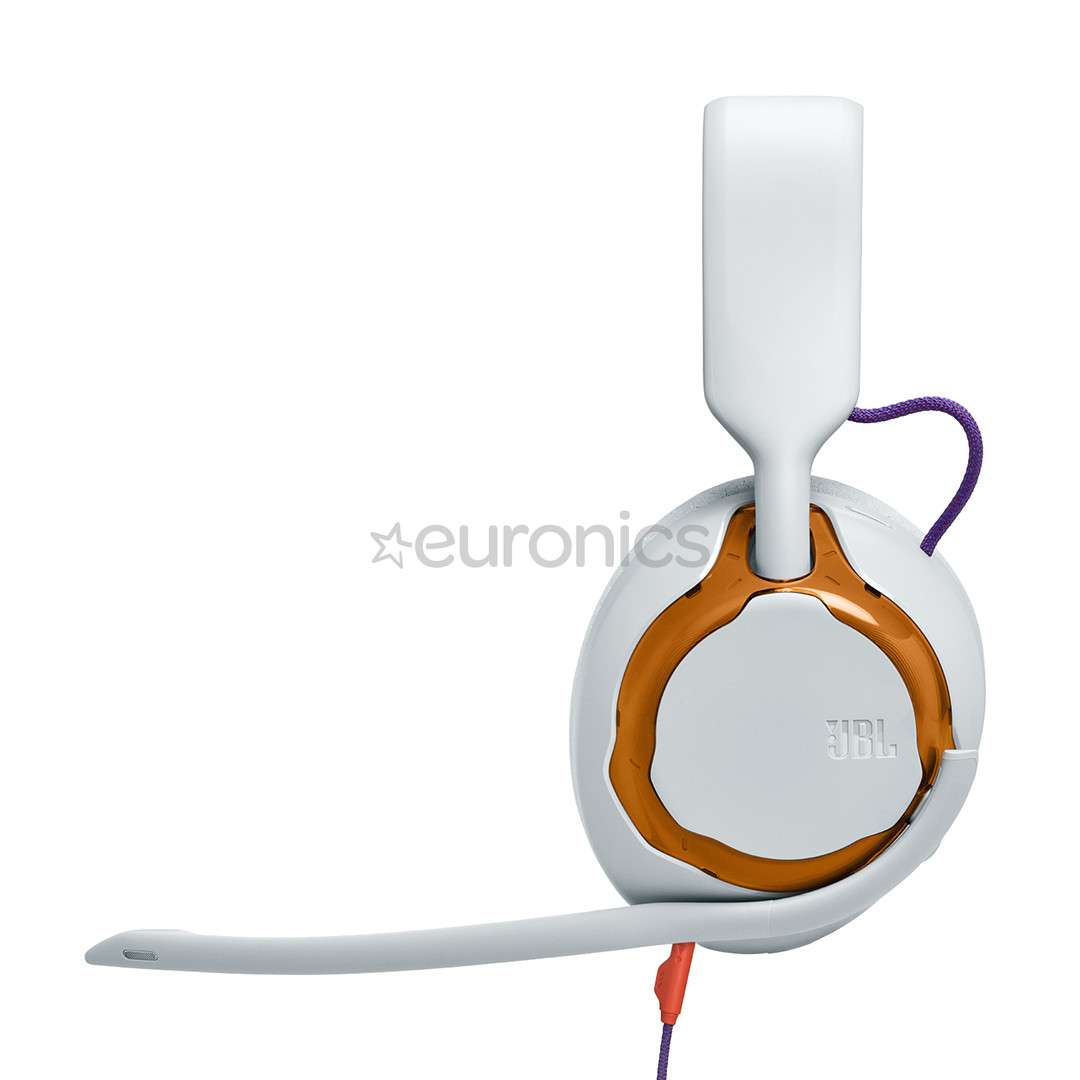 JBL Quantum 250, gaiši zaļa/oranža - Austiņas ar mikrofonu