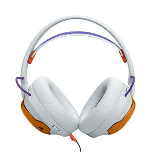JBL Quantum 250, gaiši zaļa/oranža - Austiņas ar mikrofonu