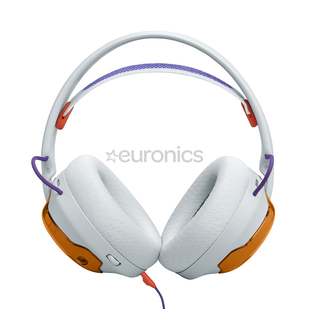 JBL Quantum 250, gaiši zaļa/oranža - Austiņas ar mikrofonu
