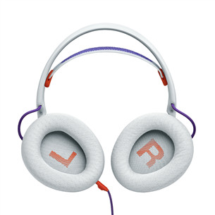 JBL Quantum 250, gaiši zaļa/oranža - Austiņas ar mikrofonu