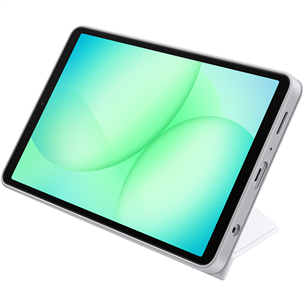 Samsung Book Cover, Galaxy Tab A11, balta - Apvalks planšetdatoram