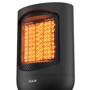 Duux Zone, 1500 Вт, черный - Термовентилятор