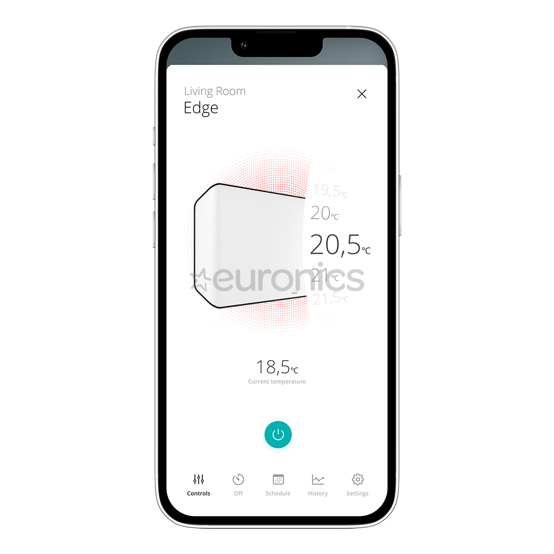 Duux Edge 1500 Smart 1500 Вт, 20 м², белый - Конвектор
