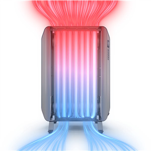 Duux Edge Oil, 2000 W, grey - Oil heater