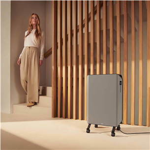 Duux Edge Oil, 2000 W, grey - Oil heater