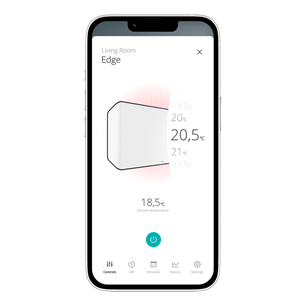 Duux Edge 2000 Smart 2000 Вт, 30 м², белый - Конвектор