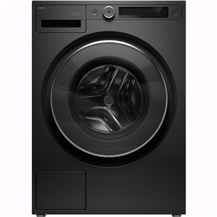 Asko Steel Seal, 9 kg, depth 57.2 cm, 1600 rpm, black - Front load washing machine W5096RG