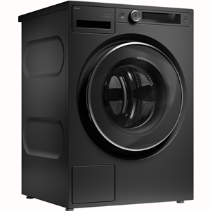 Asko Steel Seal, 9 kg, depth 57.2 cm, 1600 rpm, black - Front load washing machine