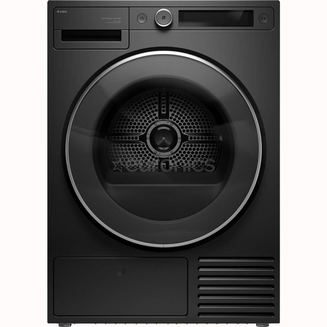 Asko, 9 kg, dziļums 63 cm - Veļas žāvētājs