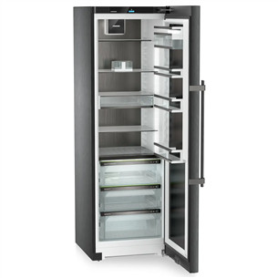 Liebherr Peak BioFresh, 386 L, height 186 cm, black stainless steel - Cooler