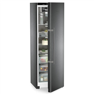 Liebherr Peak BioFresh, 386 L, height 186 cm, black stainless steel - Cooler