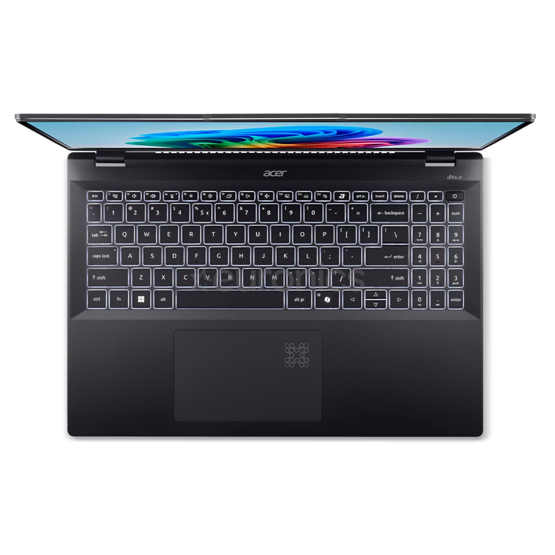 Acer Swift 16 AI OLED, 16'', WQXGA+, OLED, 120 Hz, Ultra 5, 16 GB, 512 GB, ENG, ice black - Notebook