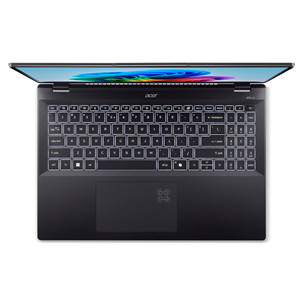 Acer Swift 16 AI OLED, 16'', WQXGA+, OLED, 120 Hz, Ultra 7, 32 GB, 1 TB, ENG, melna - Portatīvais dators