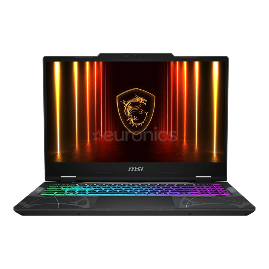 MSI Cyborg 15, 15,6'', 144 Hz, Core 7, 32 GB, 512 GB, RTX 5070, ENG, melna - Portatīvais dators