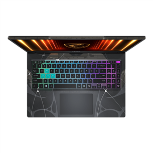 MSI Cyborg 15, 17,3'', 144 Hz, Core 7, 32 GB, 512 GB, RTX 5070, ENG, melna - Portatīvais dators