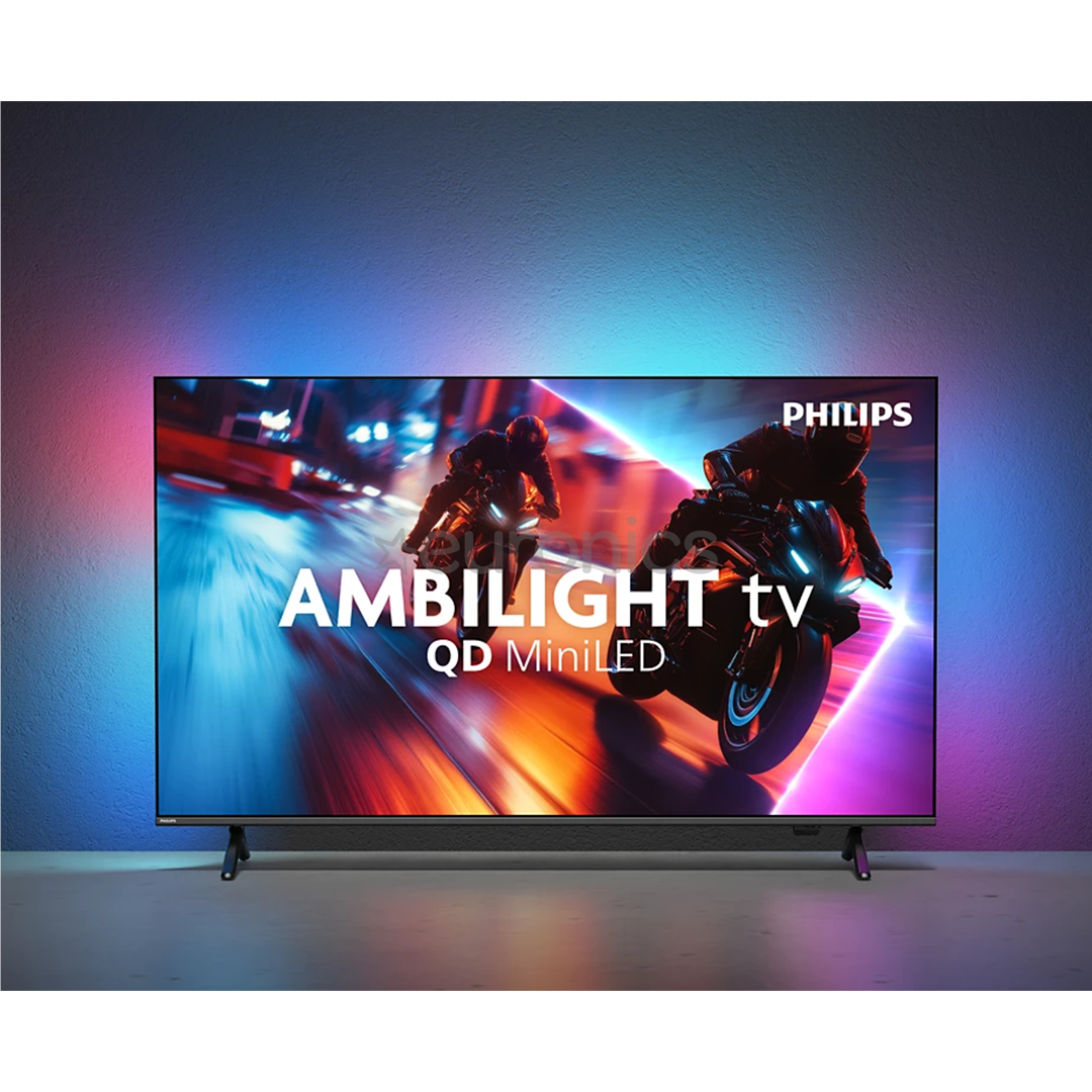 Philips MLED920, 75'', 4K UHD, Mini LED, черный - Телевизор