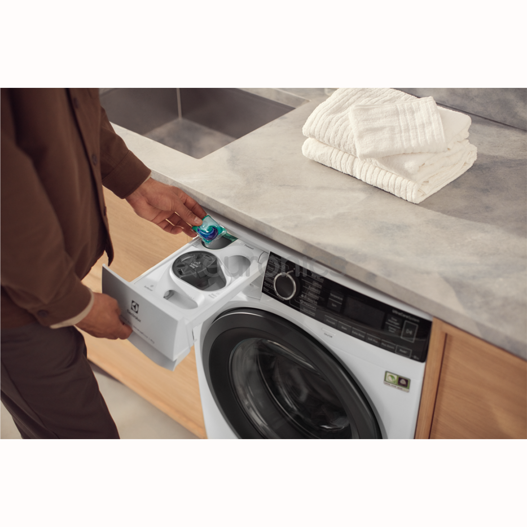Electrolux 700 Series SteamCare, 9 kg, dziļums 63.1 cm, 1600 apgr/min. - Veļas mazgājamā mašīna ar priekšējo ielādi