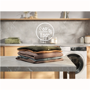 Electrolux 700 Series SteamCare, 9 kg, dziļums 63.1 cm, 1600 apgr/min. - Veļas mazgājamā mašīna ar priekšējo ielādi