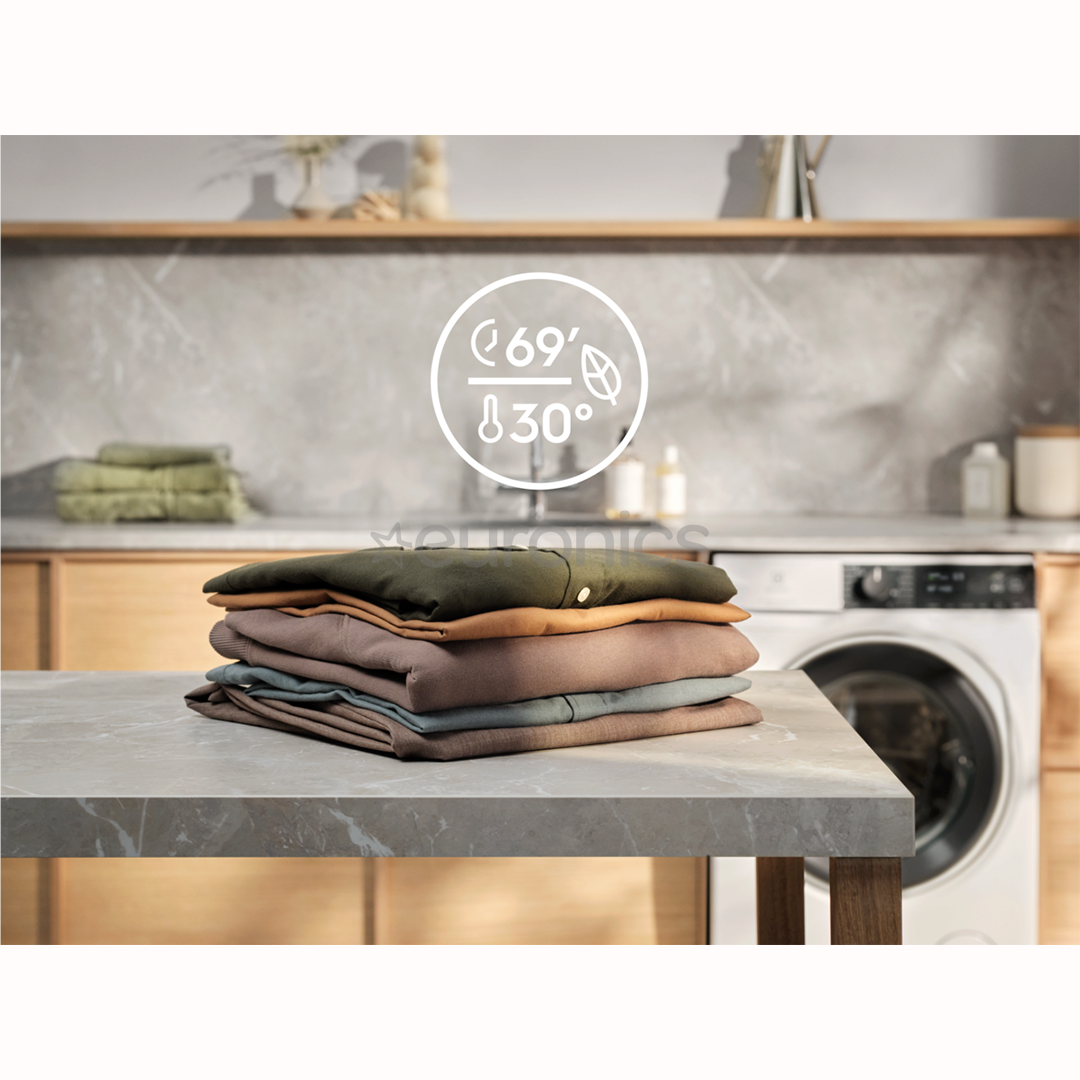 Electrolux 700 Series SteamCare, 9 kg, dziļums 63.1 cm, 1600 apgr/min. - Veļas mazgājamā mašīna ar priekšējo ielādi