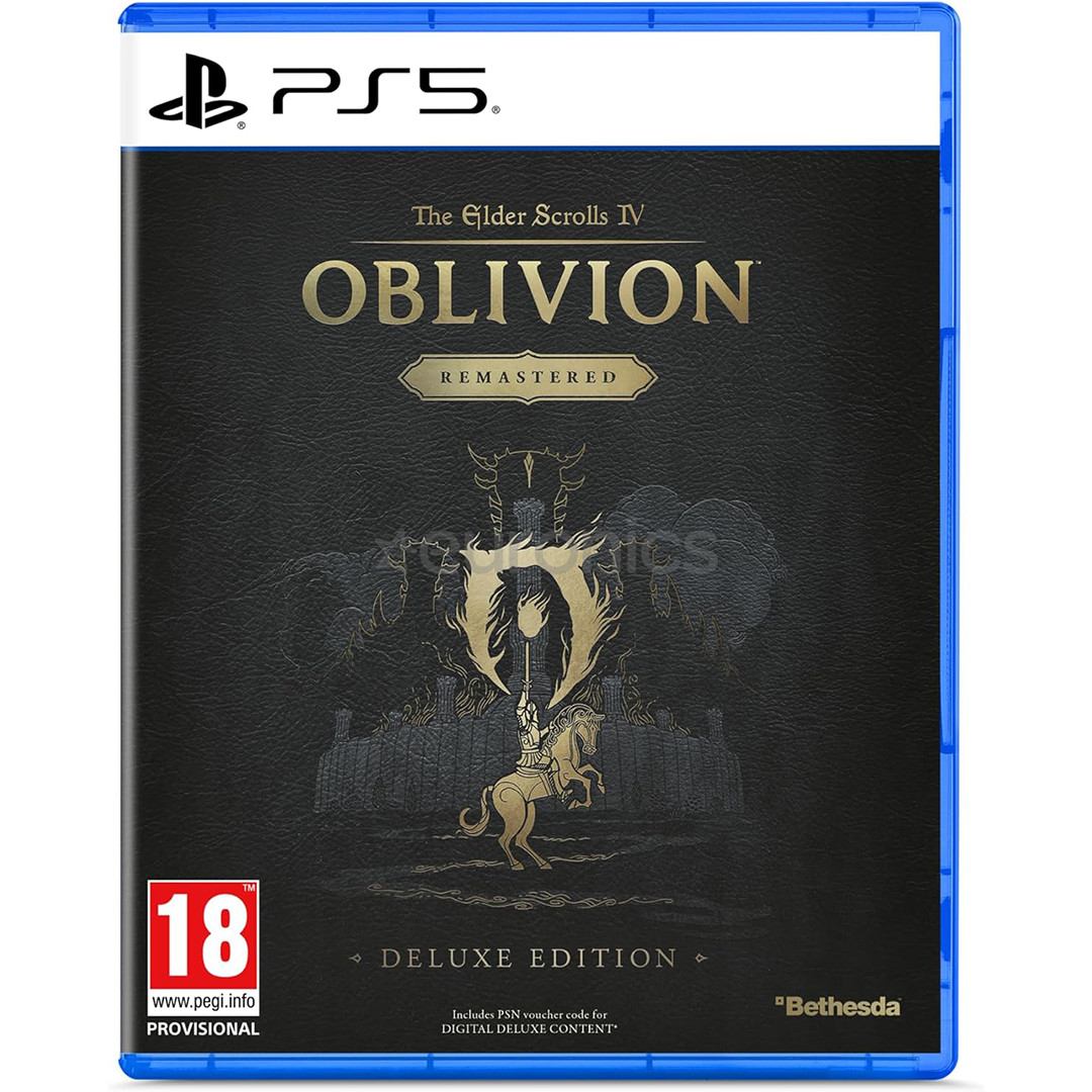 The Elder Scrolls IV: Oblivion Remastered Deluxe Edition, PlayStation 5 - Spēle