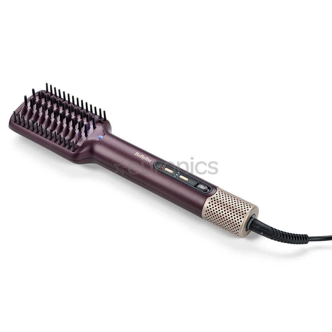 Babyliss Air Power Smooth, 900 Вт, фиолетовый/золотистый - Фен-щетка с выпрямителем