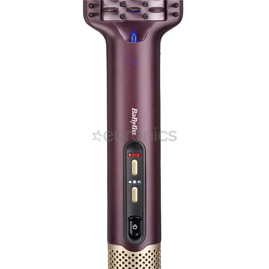 Babyliss Air Power Smooth, 900 Вт, фиолетовый/золотистый - Фен-щетка с выпрямителем