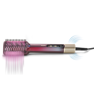 Babyliss Air Power Smooth, 900 W, violeta/zelta - Matu veidotājs