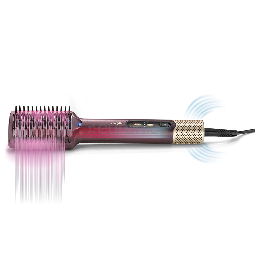 Babyliss Air Power Smooth, 900 W, violeta/zelta - Matu veidotājs