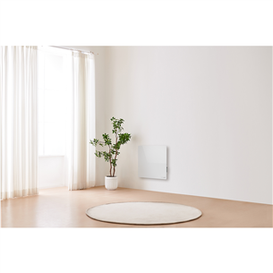 Aeno Premium Eco Smart Quadro, 500 Вт, белый - Настенный обогреватель