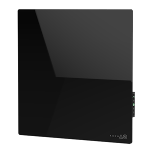 Aeno Premium Eco Smart Quadro, 500 W, melna - Sienas sildītājs AGH0012S