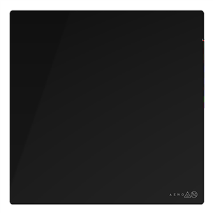 Aeno Premium Eco Smart Quadro, 500 W, melna - Sienas sildītājs