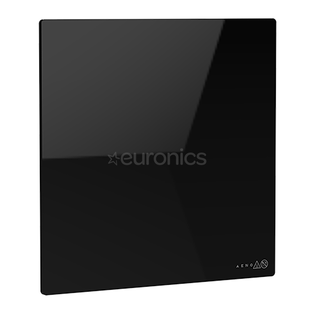 Aeno Premium Eco Smart Quadro, 500 W, melna - Sienas sildītājs