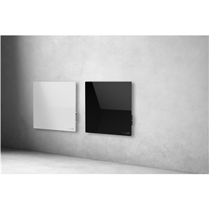 Aeno Premium Eco Smart Quadro, 500 W, melna - Sienas sildītājs