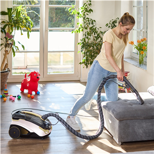 Thomas Amfibia Pro 4ALL, 1700 W, melna/balta/bēša - Putekļu sūcējs