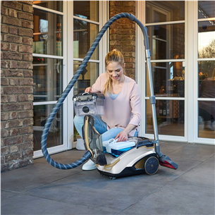 Thomas Amfibia Pro 4ALL, 1700 W, melna/balta/bēša - Putekļu sūcējs