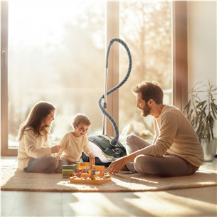 Thomas Amfibia Pro 4ALL, 1700 W, melna/balta/bēša - Putekļu sūcējs